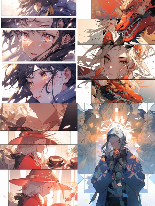 /imagine 漫画风 黄子弘凡 --relax --aspect 3:4 --niji 5 --quality 1 --stylize 250