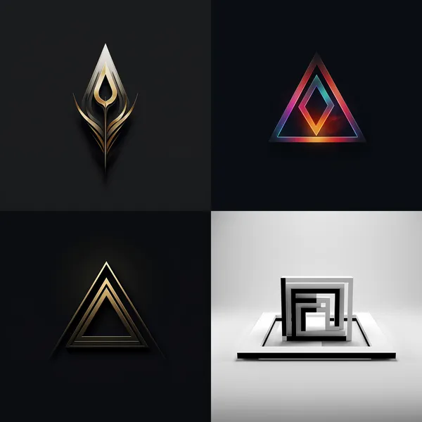 /imagine The design of a logo needs to put the lllu letters on it, to have the effect of illusion deception --relax --aspect 1:1 --version 5.2 --quality 1 --stylize 100