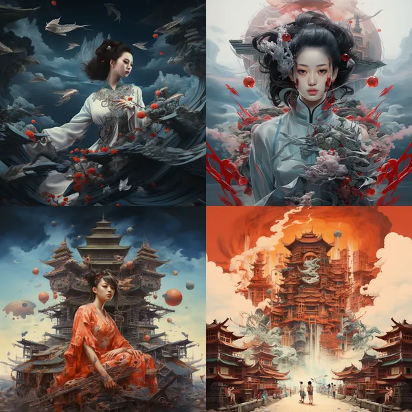 /imagine 一个中国人 --relax --aspect 1:1 --version 5.2 --quality 1 --stylize 100