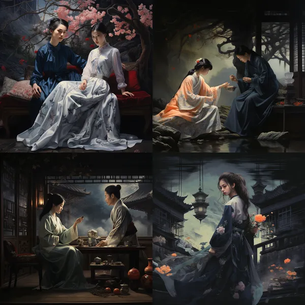 /imagine 實現性別平等，增強所有婦女和女童的權能。 --relax --aspect 1:1 --version 5.2 --quality 1 --stylize 100
