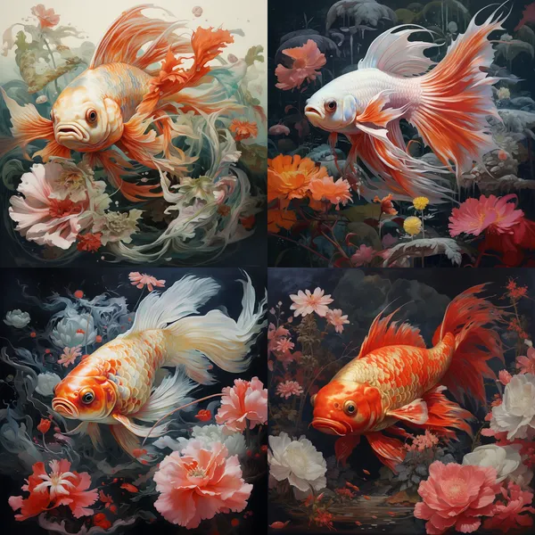 /imagine buddy, 環保，花，魚，鳥，蟲 --relax --aspect 1:1 --version 5.2 --quality 1 --stylize 100