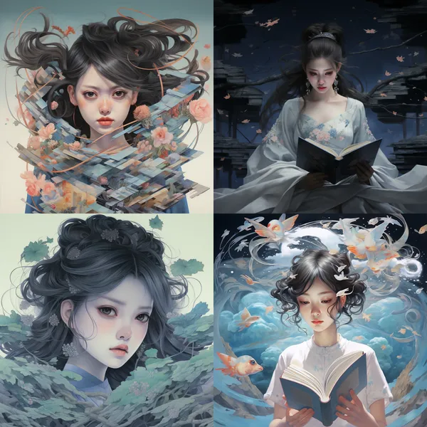 /imagine 背著書包的少女，拿著冰淇淋，在眺望臺上跟貓玩耍 --relax --aspect 1:1 --version 5.2 --quality 1 --stylize 100