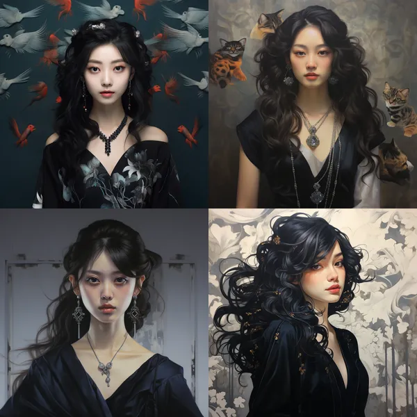 /imagine 猫娘，黑色耳朵，娇小萝莉，穿着白丝 --relax --aspect 1:1 --version 5.2 --quality 1 --stylize 100 --no 不要有猫
