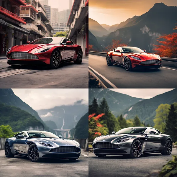 /imagine 一辆上锈的Aston Martin db11 --relax --aspect 1:1 --version 5.2 --quality 1 --stylize 100