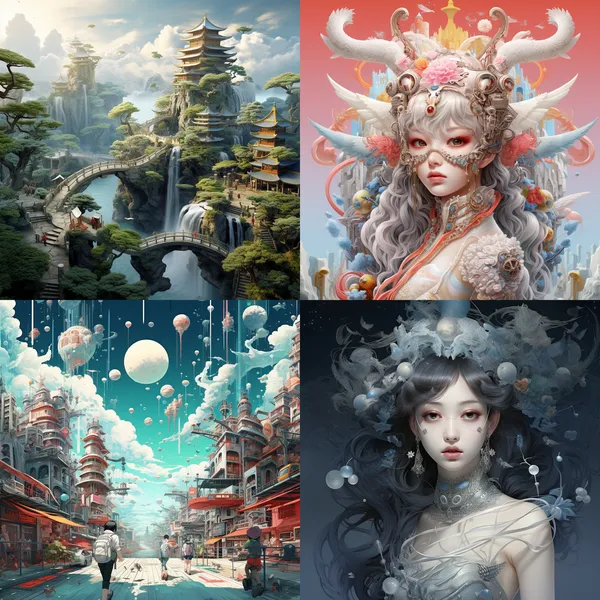 /imagine 画一碗面 --relax --aspect 1:1 --version 5.2 --quality 1 --stylize 100