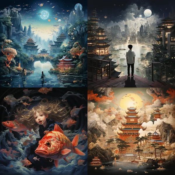 /imagine 五隻貓 --relax --aspect 1:1 --version 5.2 --quality 1 --stylize 100