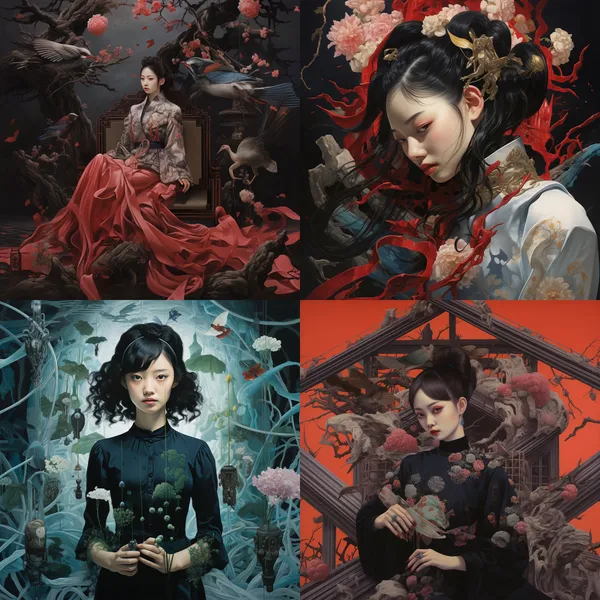 /imagine 两个女人打架 --relax --aspect 1:1 --version 5.2 --quality 1 --stylize 100
