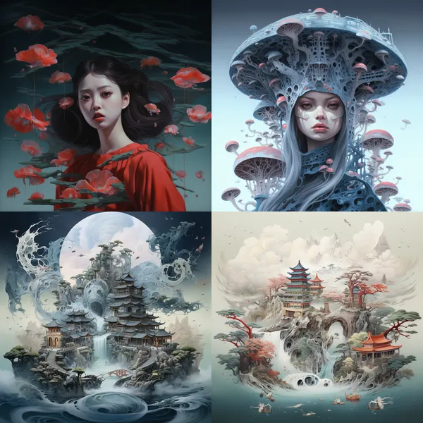 /imagine 生成一碗螺蛳粉 --relax --aspect 1:1 --version 5.2 --quality 1 --stylize 100