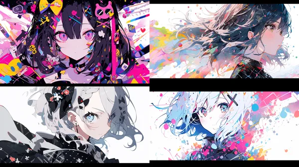 /imagine no --relax --aspect 16:9 --niji 5 --quality 1 --stylize 100 --iw 2