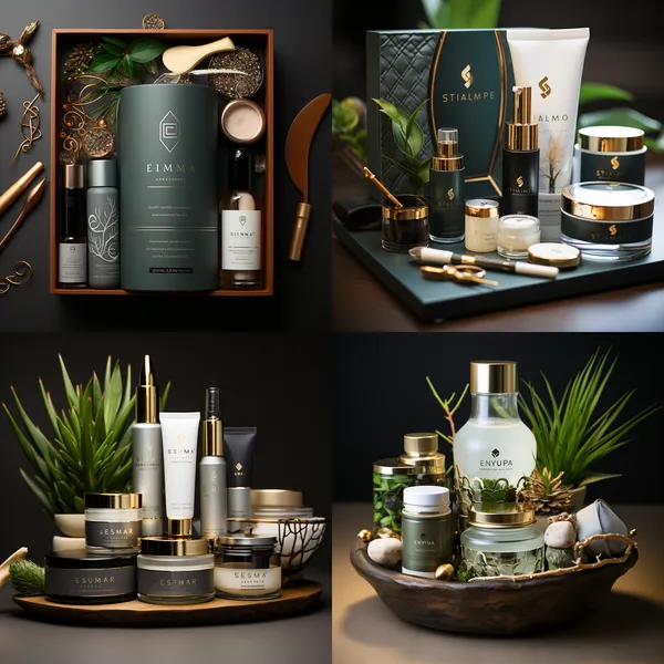 /imagine ElevaSimp Skincare Series DM Design:Key Features:Visual Appeal: Striking visuals highlighting the elegance of ElevaSimp's skincare products.Informative Content: Clear and concise information about the skincare series for customer understanding.Brand Consistency: Integrated ElevaSimp's logo and visual elements for a cohesive brand presence.Professional Layout: Well-structured design ensuring a seamless flow of information.Call-to-Action: Inclusion of a compelling call-to-action for customer engagement.ElevaSimp's Skincare Series DM design combines visual appeal, informative content, brand consistency, and a professional layout to effectively promote the skincare products. --relax --aspect 1:1 --version 5.2 --style raw --quality 2 --chaos 5 --stylize 900