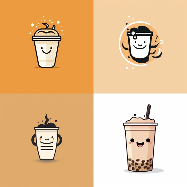 /imagine Generate a stick figure logo of a Chinese milk tea shop
 --relax --aspect 1:1 --version 5.2 --quality 1 --stylize 100