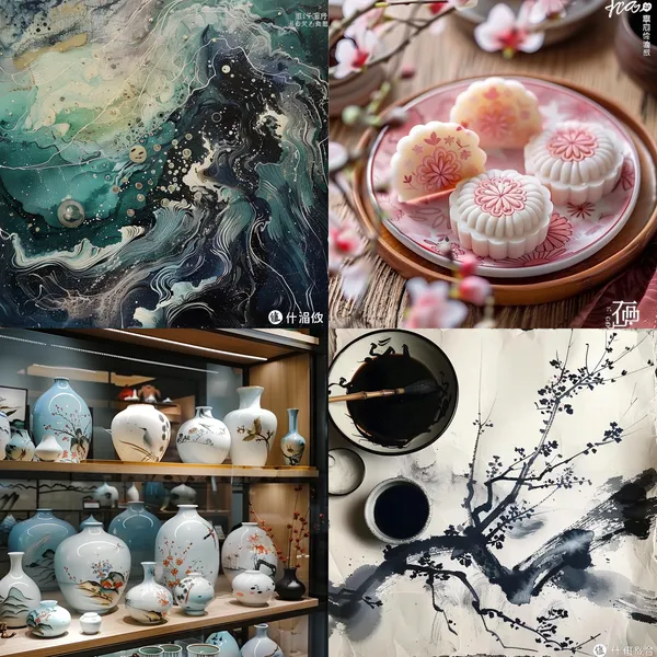 /imagine 改造人
粉色沙滩，海浪，比较酷飒的妹妹。
长直发，白色头发从中段渐变为黑色，加一点青色和粉色挑染 --relax --aspect 1:1 --version 6 --quality 1 --stylize 100