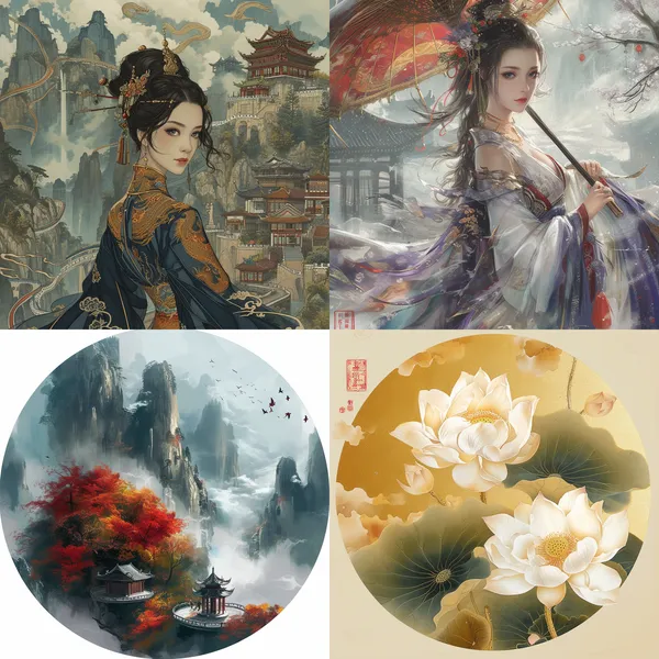 /imagine 神仙妖精打工历劫恋爱记 --relax --aspect 1:1 --version 6 --quality 0.5 --stylize 100