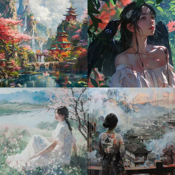 /imagine 动漫人物  在卧室  打电脑游戏的场景画面 --relax --aspect 1:1 --version 6 --quality 1 --stylize 100