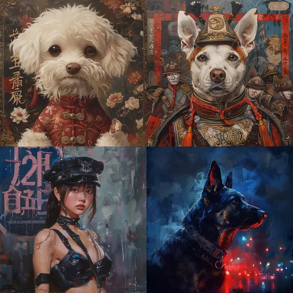 /imagine 警犬 运输箱 --relax --aspect 1:1 --version 6 --quality 1 --stylize 100